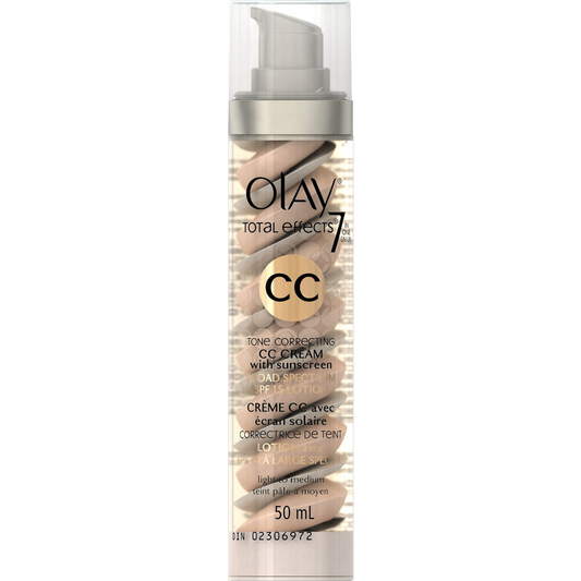 Olay CC Cream Total Effects Tone Correcting Moisturizer with Sunscreen