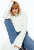 Ribbed Mock Turtleneck Sweater